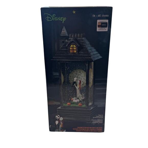 The Nightmare Before Christmas Halloween Lantern with Lights & Music NIB - Picture 2 of 9